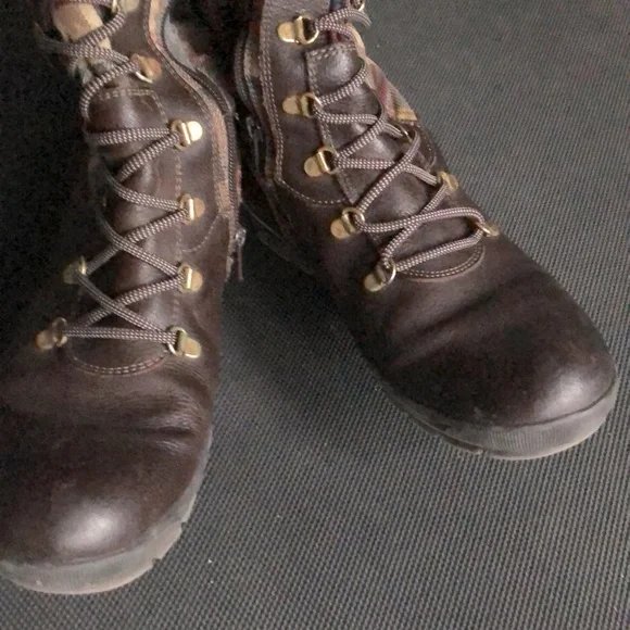 PAJAR (EUR 39) leather plaid boots - Picture 11 of 15